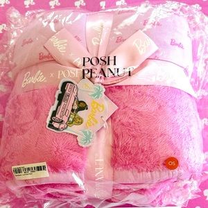 NIB Posh Peanut Barbie Luxe Plush 60x60 NWT